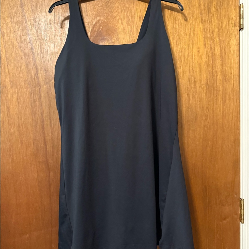 🌹 Old Navy Active Black Powersoft Dress - Picture 2 of 5